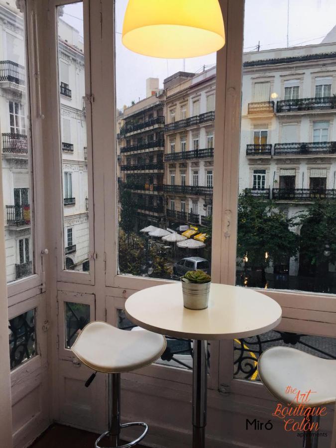 Ferienwohnung The Art Boutique Colon Valencia Exterior foto